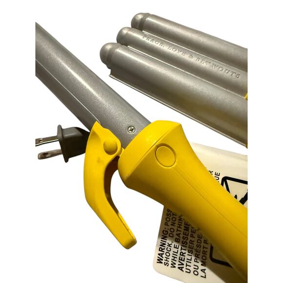 Drybar Interchangeable Curling & Waver Wand Set | Curling Iron & Triple Barrel - Picture 5 of 7